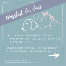 Laden Sie das Bild in den Galerie-Viewer, Fliegen-/Zeckenspray Konzentrat Koko (Pferd und Hund)