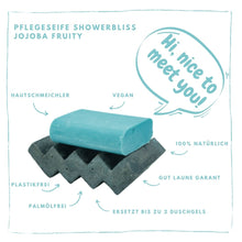 Laden Sie das Bild in den Galerie-Viewer, Pflegeseife - ShowerBliss Jojoba Fruity