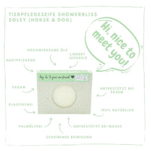 Laden Sie das Bild in den Galerie-Viewer, Tierpflegeseife - ShowerBliss Soley (Horse & Dog)