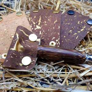 Set "Holzrasierer Henry" inkl. Schutzhülle aus Kork