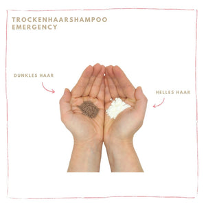 Trockenhaarshampoo - Emergency (für helles Haar)