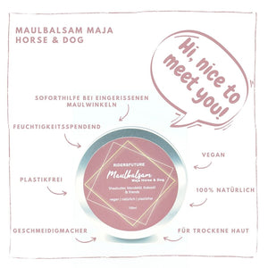 Maulbalsam Maja (Pferd und Hund)