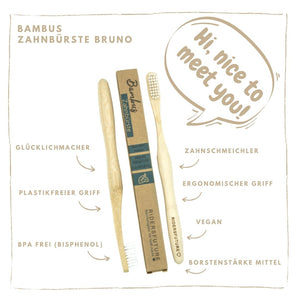 Bambus-Zahnbürste Bruno