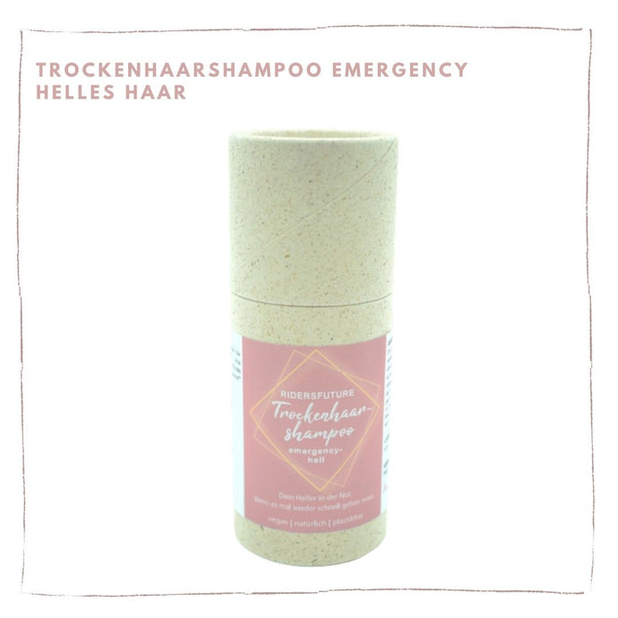 Trockenhaarshampoo - Emergency (für helles Haar)